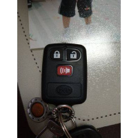 BYDF3F3R汽车钥匙F3折叠钥匙改装外壳 比亚迪F3R遥控器F3车钥匙 分体外壳(图案款)送电池+真皮扣