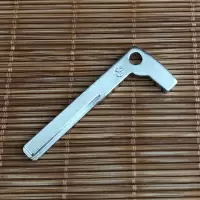 奔驰车钥匙智能遥控器替换外壳收藏奔驰遥控器改装迈巴赫后盖 单独小钥匙(单电池)