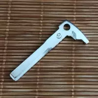 奔驰车钥匙智能遥控器替换外壳收藏奔驰遥控器改装迈巴赫后盖 单独小钥匙(双电池)