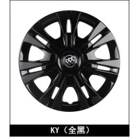 新老款别克凯越汽车轮毂盖轮胎罩车轮盖14寸赛欧通用轮冒原车配套 KY系(全黑)14寸