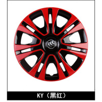 新老款别克凯越汽车轮毂盖轮胎罩车轮盖14寸赛欧通用轮冒原车配套 KY系（黑红）14寸
