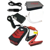 汽车载电瓶应急启动电源12V 多功能备用打火器搭电启动器充电宝 红色20000豪安豪华配置