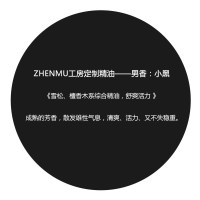 可循环原木车载香水瓶 创意出风口香水 木质汽车装饰香薰空瓶香氛 空瓶+定制精油一瓶10ml[小黑]