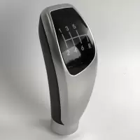 拇指型通用档把头 手动档自动挡头 丰田 马自达 现代比亚迪排档头 哑光银手动(135246R)