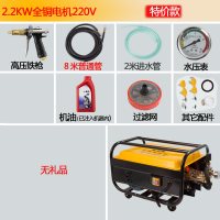 商用洗车机养殖场大功率高压水泵清洗机工厂220v家用全铜 全铜机（2.2千瓦）特价款