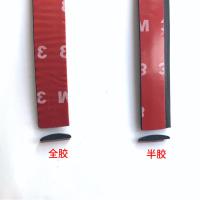 汽车天窗车窗前挡风玻璃密封条通用型车顶防漏水密封隔音半圆胶条 前挡风玻璃5米送助粘剂+美工刀