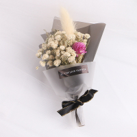 韩国创意永生花干花汽车香水车载出风口香薰新车除异味香水车饰品 优雅