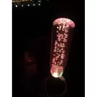 汽车档把发光水晶手动挡排挡头改装波棍头个性自动排档杆加长挡杆 20厘米蓝色