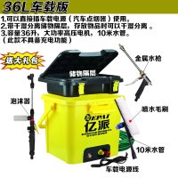 洗车器 高压便携车载家用12v刷车泵水工具套装 洗车机 36L车载版