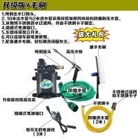 洗车器双泵高压便携车载水工具家用12v刷车泵机套装 升级版+毛刷