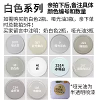 自喷漆手摇喷漆金属防锈漆卡钳改色汽车轮毂补漆笔黑白色油漆 白色系列自喷漆[留言备注颜色]