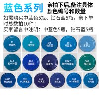 自喷漆手摇喷漆金属防锈漆卡钳改色汽车轮毂补漆笔黑白色油漆 蓝色系列自喷漆[留言备注颜色]