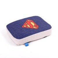 汽车中央扶手箱垫套车载加高通用型车内记忆棉布艺车用卡通可爱 扶手箱记忆棉垫-超人(新)