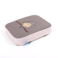 汽车中央扶手箱垫套车载加高通用型车内记忆棉布艺车用卡通可爱 扶手箱记忆棉垫-龙猫