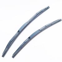 三段通用汽车雨刷器U型无骨雨刮器三节有骨雨刮片汽车专用雨刷器 默认颜色 雨刮器一只(两只起拍)22“