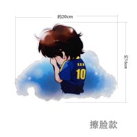 划痕装饰遮挡可爱车身贴纸蝴蝶创意足球宝贝汽车贴纸卡卡C罗防水 擦脸款