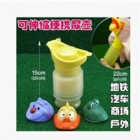 旅行汽车用便携式尿壶尿袋 男女成人通用堵车尿桶 儿童应急小便器 儿童小便壶含三个卡通头