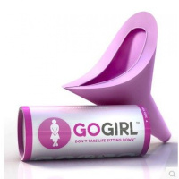 旅行汽车用便携式尿壶尿袋 男女成人通用堵车尿桶 儿童应急小便器 进口美国gogirl女用小便斗