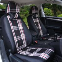 东风标致标志206/207/308/408/307专用四季汽车布座套 加厚三明治 亚麻黑