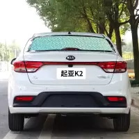 专用于起亚k2汽车遮阳挡防晒隔热帘镭射板挡光板前风挡玻璃隔热板 前挡+侧挡