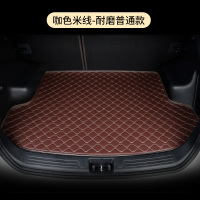 适用于沃尔沃汽车后备箱垫s60 s60l xc60 xc90 c30专车专用尾 [8毫米加厚平边]咖色(留言车型+年份)