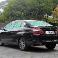 标致308 508 408 301 2008夏汽车遮阳挡镭射防晒隔热板遮光遮阳板 前挡+后挡