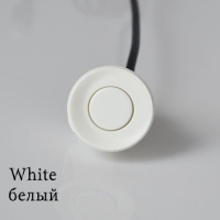 通用驻汽车倒车雷达探头22mm防水超声波传感器泊车防撞系统 22mm白色(单个)