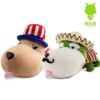 汽车用竹炭包车内后窗摆件毛绒玩具后排车载娃娃公仔装饰去除甲醛 美国风情+墨西哥风情