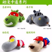 汽车用竹炭包车内后窗摆件毛绒玩具后排车载娃娃公仔装饰去除甲醛 动漫系列4只