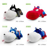 汽车用竹炭包车内后窗摆件毛绒玩具后排车载娃娃公仔装饰去除甲醛 英雄系列4只