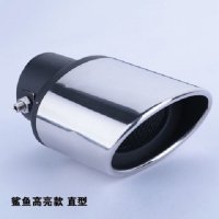 03-19款丰田普拉多尾喉霸道2700中东3.5专用排气管消声器改装配件 带网黑银直款