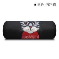 汽车护颈枕头枕车用靠枕卡通车枕头车内可爱靠枕记忆棉四季腰靠车 猫