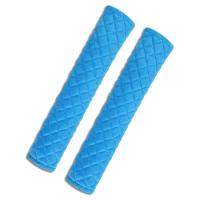 汽车安全带套一对装30cm护肩套保险带套成人儿童护肩加长四季通用 天鹅绒蓝色一对装[30cm]