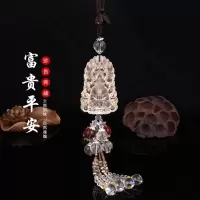 汽车挂件水晶貔貅观音车上后视镜吊坠小车内装饰用品摆件符 观音挂件（普通包装）