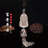 汽车挂件水晶貔貅观音车上后视镜吊坠小车内装饰用品摆件符 观音挂件（礼盒包装）