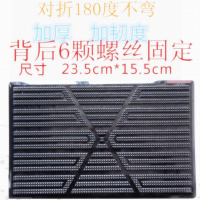 驾驶室脚垫踏板汽车脚垫修补踏板片汽车用品内饰改装丝圈脚垫踏板 加厚黑