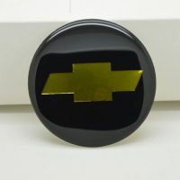 汽车个性改装轮毂中心盖标贴 方向盘标轮毂贴标 65mm各种标志车标 雪佛兰65mm一片