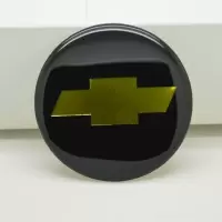 汽车个性改装轮毂中心盖标贴 方向盘标轮毂贴标 65mm各种标志车标 雪佛兰65mm一片