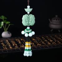 汽车挂件饰品出入平安符车内吊饰挂饰貔貅高档车载后视镜新款挂件 A款元宝[双貔貅]