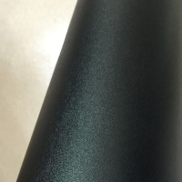 汽车亚光黑改色贴纸碳纤纸后视镜尾翼AB柱内饰改装磨砂亮面贴膜 磨砂黑50cm宽1米价