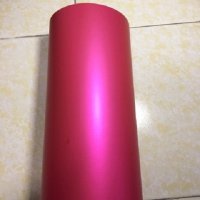 汽车内饰贴膜拉丝电镀冰膜摩托车亚光贴纸碳纤维改色膜 冰膜玫红50cm*1米