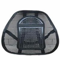 汽车腰靠车用护腰背靠垫夏季透气四季司机驾驶员座腰部支撑腰枕托 加粗按摩丁腰靠