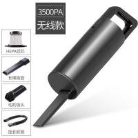 车载吸尘器车用无线充电汽车强力专用大功率家用车内两用迷你小型 无线加强版3500pa超大吸力送4件