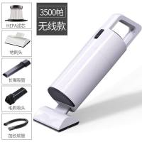 车载吸尘器车用无线充电汽车强力专用大功率家用车内两用迷你小型 白色无线加强版3500pa超大吸力送