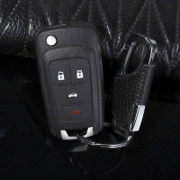 别克英朗gt君威雪佛兰科鲁兹汽车遥控器钥匙外壳替换原装原厂改装 迈锐宝[四键]钥匙壳+11礼+扣