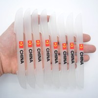 汽车宝马奥迪车防撞条贴通用型夜光硅胶个性改装饰侧开边防刮 透明国旗[8条装]刀锋