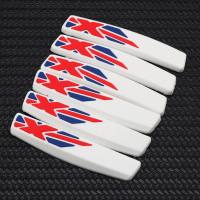 长安CS55/CS35/CS75/CS85/95汽车防撞条防刮贴外改装饰用品配件 加厚款米字旗白色