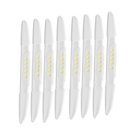 第八代凯美瑞2018款8代丰田凯美瑞汽车防撞条贴防擦防刮蹭改装 国旗透明防撞条[8条装]小秘书