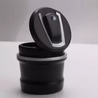 汽车用翻盖式烟灰缸储物罐二合一宝马车载专用烟灰桶零钱盒收纳袋 宝马