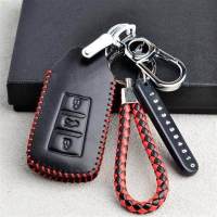 适用于东风风神奕炫钥匙包套汽车内饰改装汽车女专用真皮车钥匙扣 红线精品扣